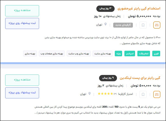 فرصت شغلی کپی‌رایتر با هوش مصنوعی