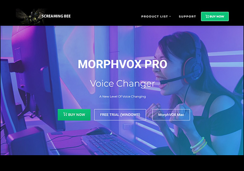 در نرم افزار تغییر صدا با هوش مصنوعی MorphVOX می توانید علاوه بر تغییر صدا از افکت‌های صوتی هم استفاده کنید.