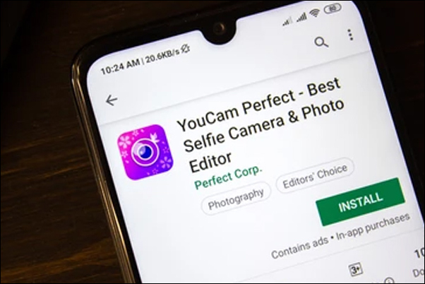 YoucamPerfect یکی از بهترین برنامه‌های ادیت عکس با گوشی است.